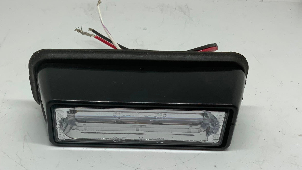Used Whelen LIN4 LED Lighthead Split Colour Blue/White With Flange One Lighthead