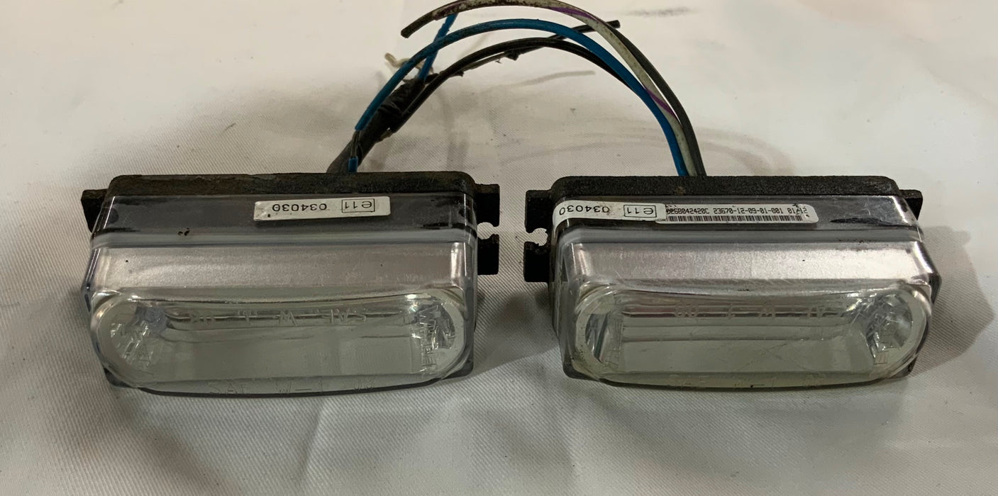 Used Set Of Whelen LINZ6 LED Lightheads Single Colour Blue 12v