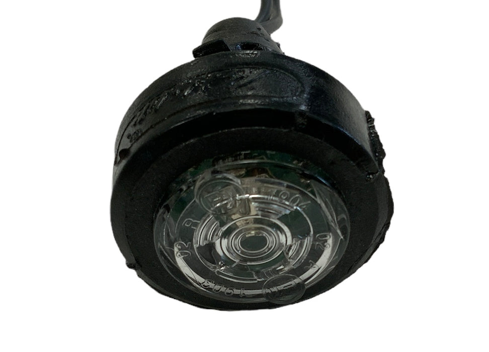 Used Rubbolite M856 LED White Front Marker Light 12/24v 2W