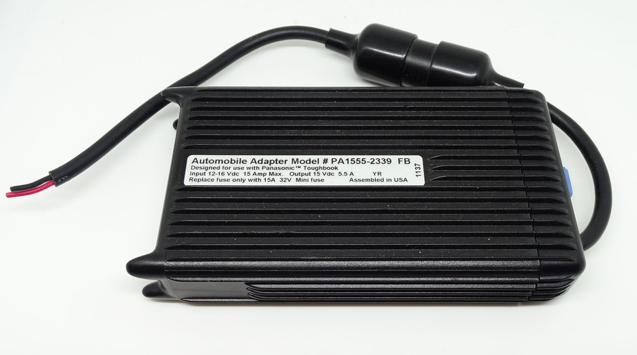 Lind Adapter Model PA1555-2339 FB 12v Car Panasonic Toughbook Laptop Charger