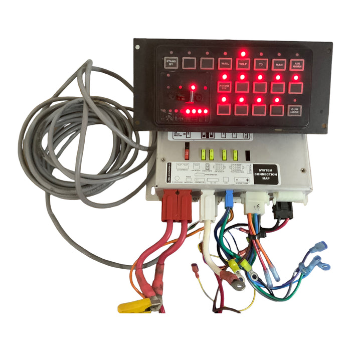 Whelen CenCom Gold Control System With Siren And Traffic Advisor Plugs Included