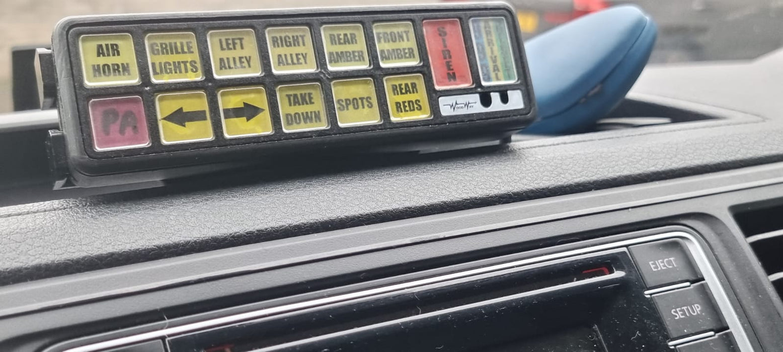 Whelen Woodway Opti-Din Switch Panel Controller