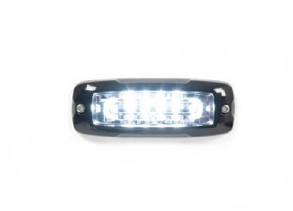 XT6 Xtreme Slim 6 WHITE/CLEAR LED Module 12/24v 16 Flash Patterns Axixtech LED-1079-03