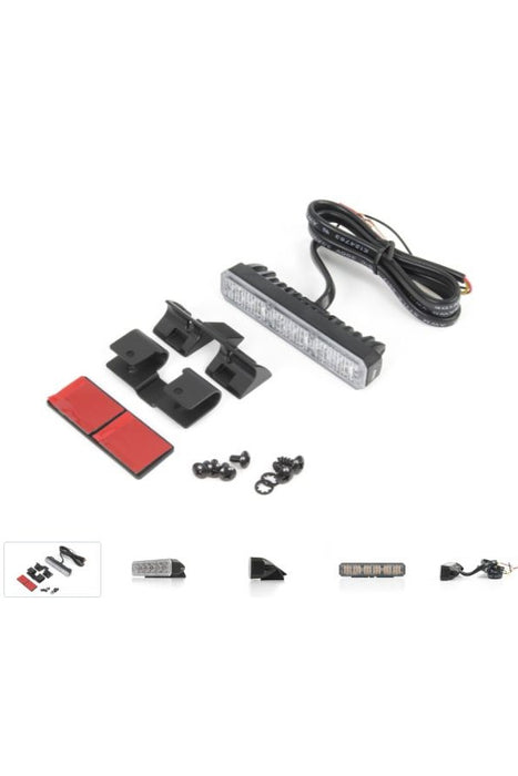 MS6 RED Mini Stealth 6-Way Flush Fit LED Module 12-24v  LED-624-03