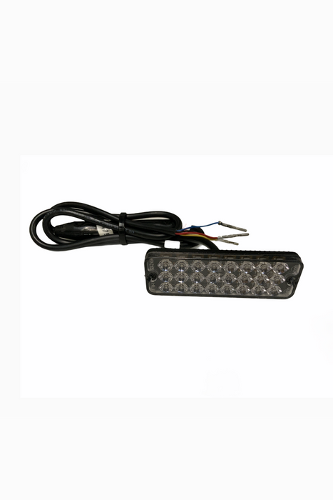 SD24 LED Slimline Lamp LED With Flasher AXIXTECH 12/24v