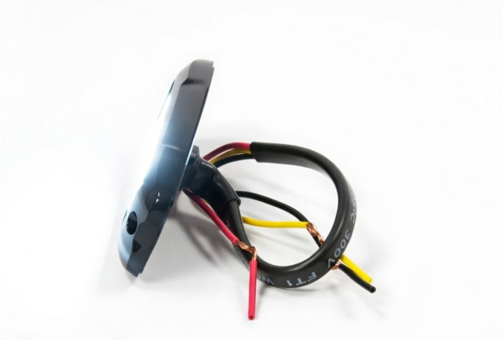 XT6 Xtreme Slim 6 WHITE/CLEAR LED Module 12/24v 16 Flash Patterns Axixtech LED-1079-03