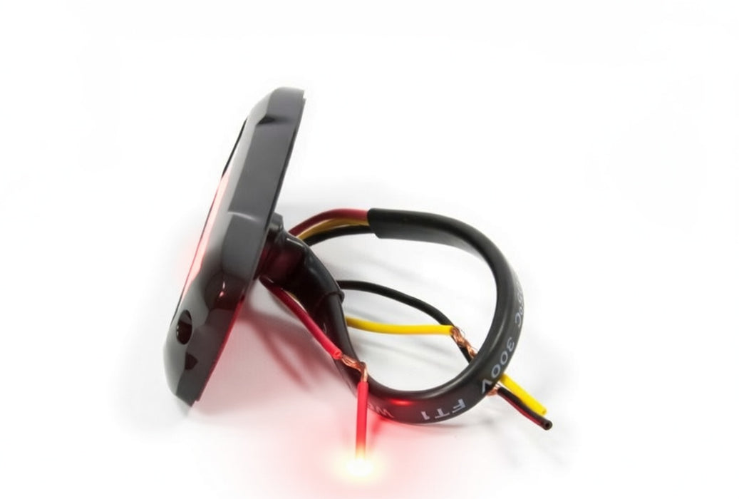 XT6 Xtreme Slim 6 Red LED Module 12/24v 16 Flash Patterns Axixtech LED-1077-03