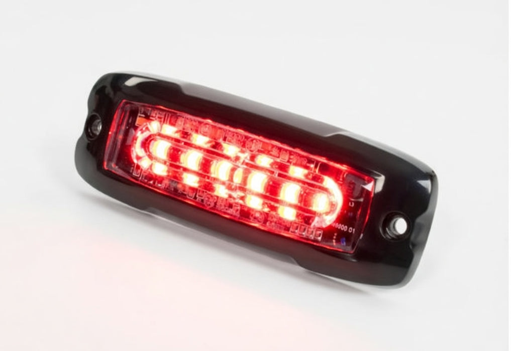 XT6 Xtreme Slim 6 Red LED Module 12/24v 16 Flash Patterns Axixtech LED-1077-03