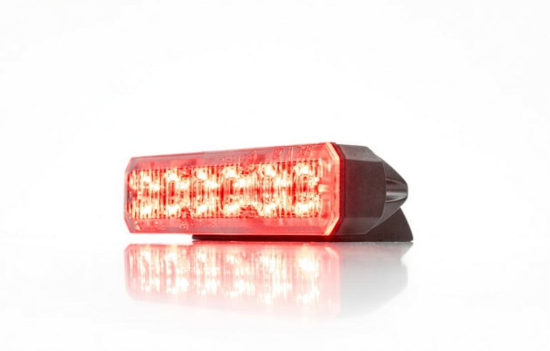 MS6 RED Mini Stealth 6-Way Flush Fit LED Module 12-24v  LED-624-03