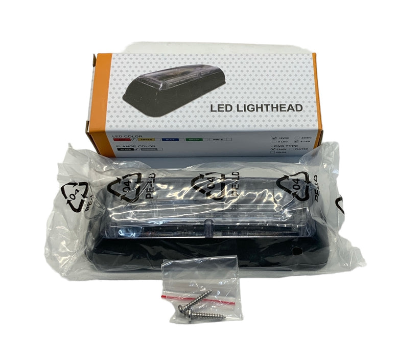 Xtreme 9-way LED Axixtech Lighthead RED 12v LED-390-01