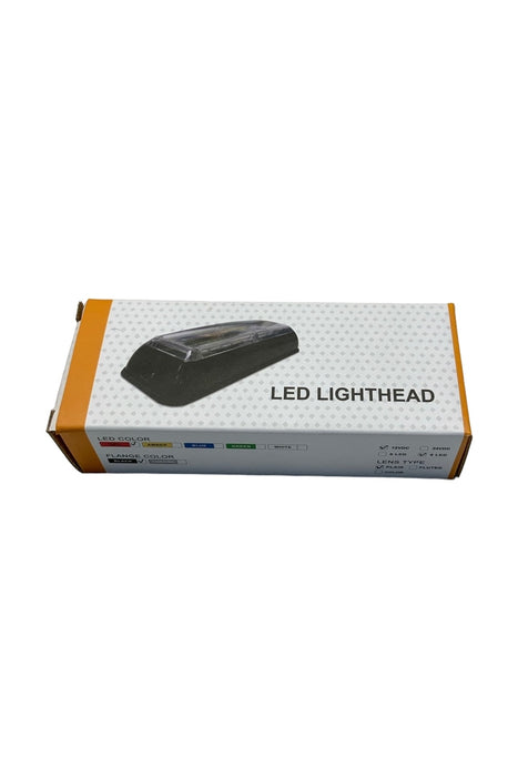 Xtreme 9-way LED Axixtech Lighthead RED 12v LED-390-01