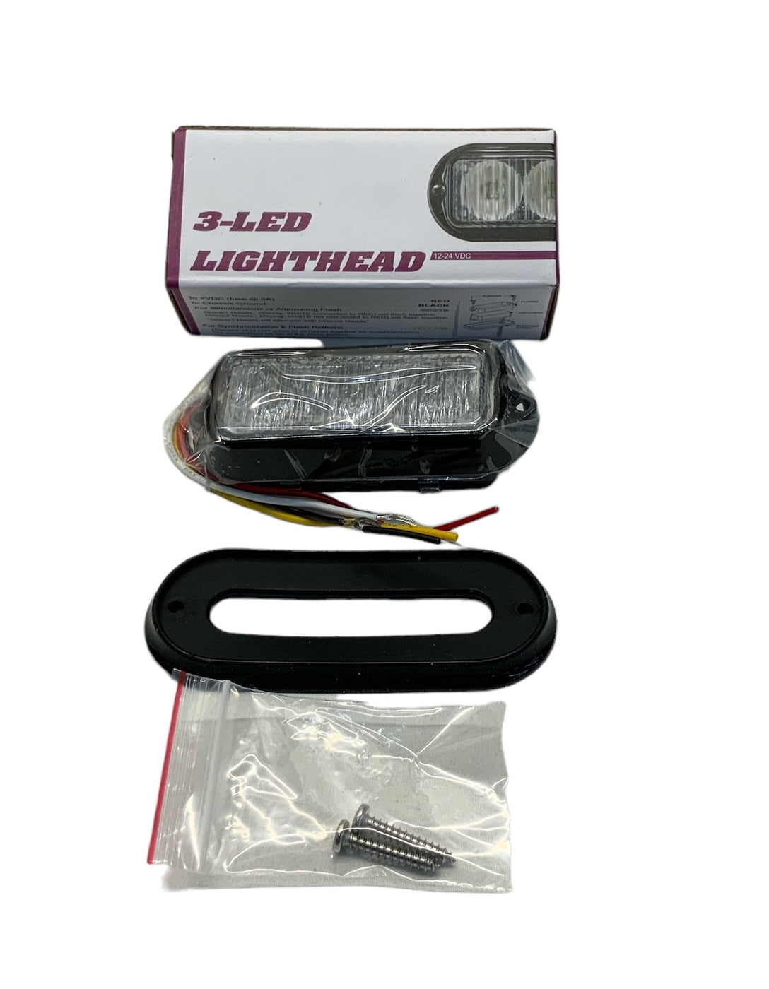 3-way Diablo LED Module 3 LED Axixtech Lighthead Module RED — SV Lights