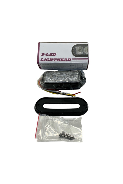 3-way Diablo LED Module 3 LED Axixtech Lighthead RED