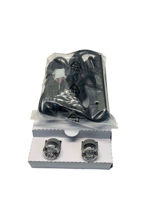 Pop-A-Light Covert LED Modules Double Head Kit RED Axixtech 12v