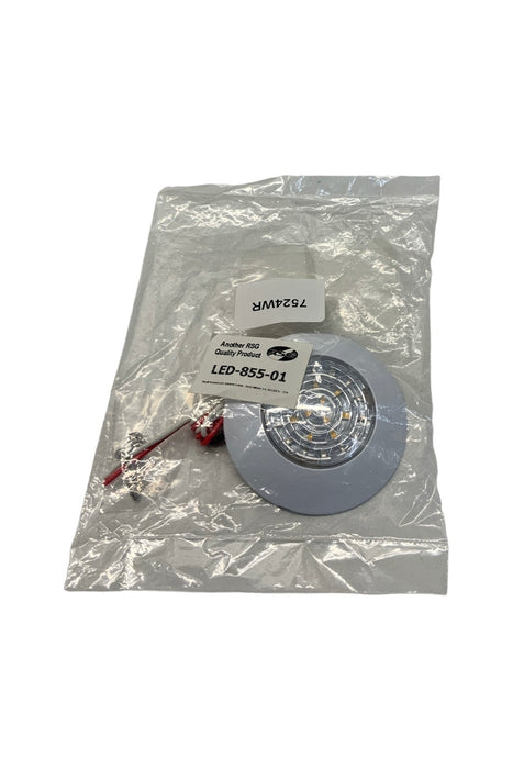 RSG Small Interior Round Red & White LED Nightvision Light 12v