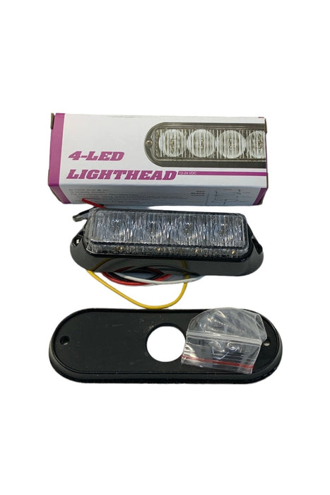 4-way Diablo II 4 LED Module RED, Axixtech LED-578-03