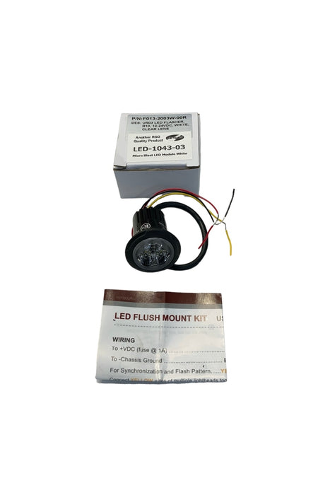 RSG Micro Blast White LED Modules 16 Flash Patterns 12v A.4 LED-1043-03