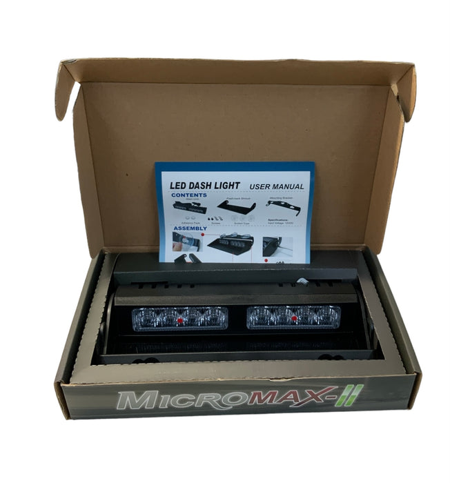 RSG Micromax-II Super LED Dash Light RED/BLUE  12v LED-379-01