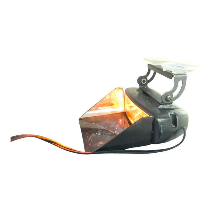 Used Woodway / Whelen  Amber T/N Series Super LED Dash Light 12v