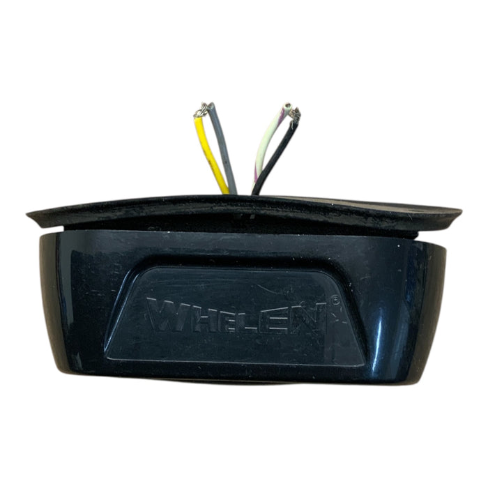 Used Single Whelen LINZ6 LED Lightheads Single Colour Amber Plastic Flange 12v