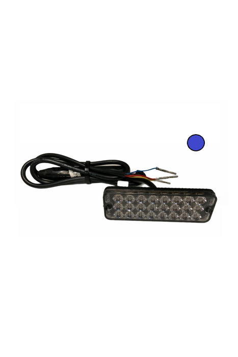 SD24 LED Slimline Lamp LED With Flasher AXIXTECH 12/24v