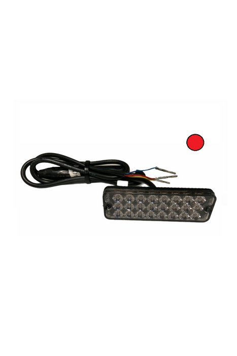 SD24 LED Slimline Lamp LED With Flasher AXIXTECH 12/24v