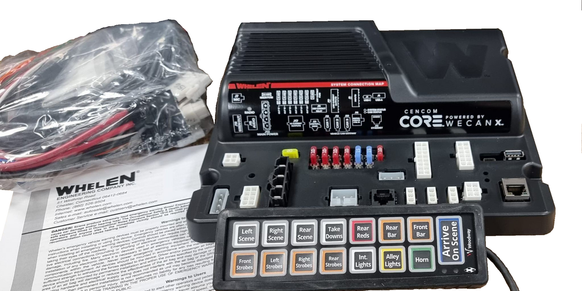 Whelen CenCom Core and Handset — SV Lights