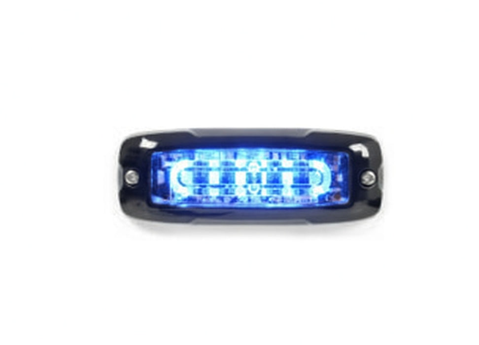 XT6 Xtreme Slim 6 BLUE - LED Module 12/24v 16 Flash Patterns Axixtech LED-1076-03
