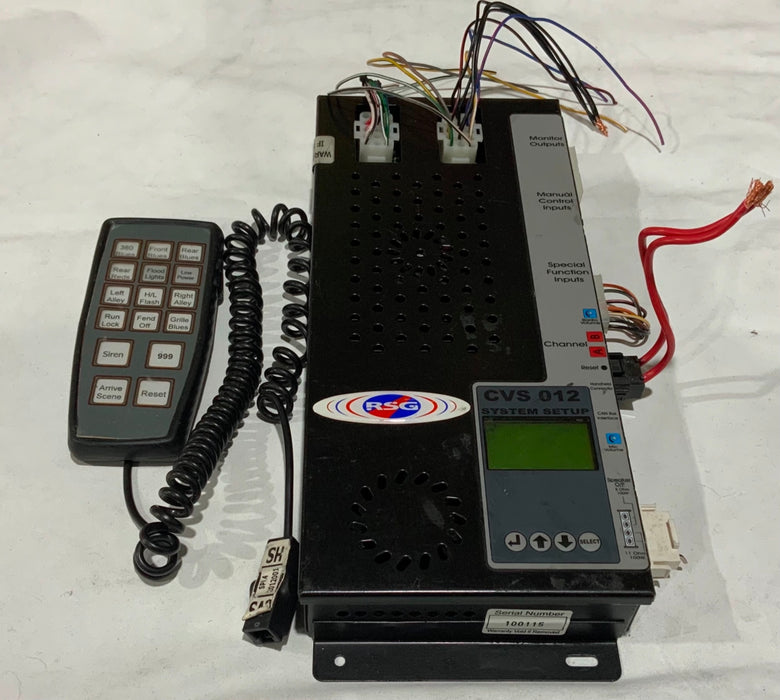 RSG CVS012 Control Unit With T17 Keypad Control System With Siren & Runlock