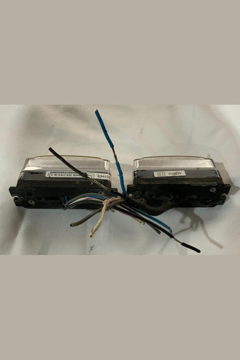 Whelen LINZ6 LED Lightheads set of 2 BLUE 12v Used