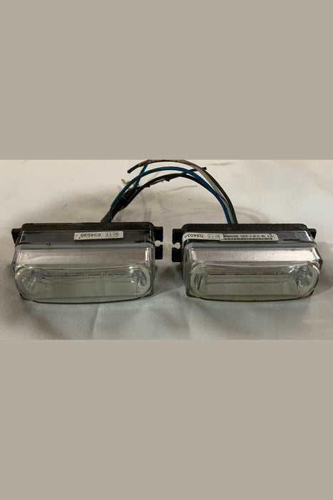 Whelen LINZ6 LED Lightheads set of 2 BLUE 12v Used