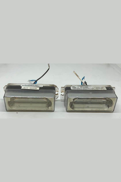 Whelen LIN3 LED Lightheads Set of 2 Blue Without Flange Used — SV Lights