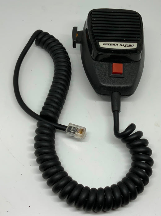 Used Premier Hazard PA Fist Mic For 7006 Siren And Horn Control Amp Type 6