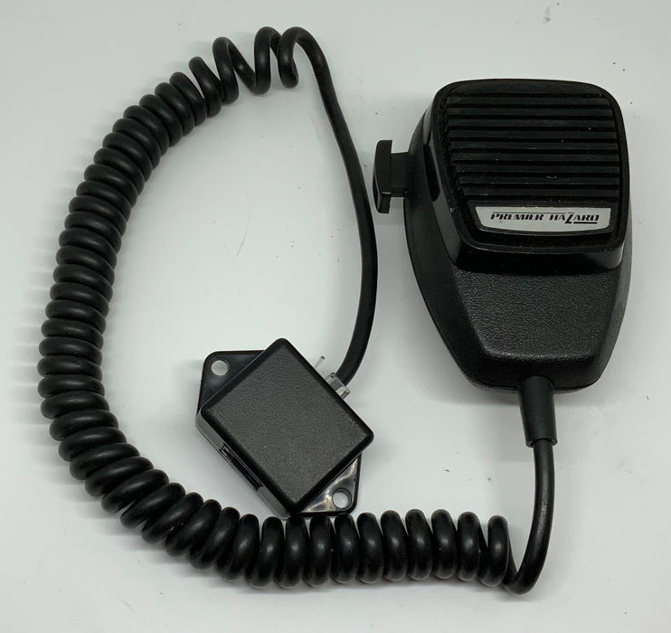 Used Premier Hazard PA Fist Mic For 7006 Siren Amp Type 1