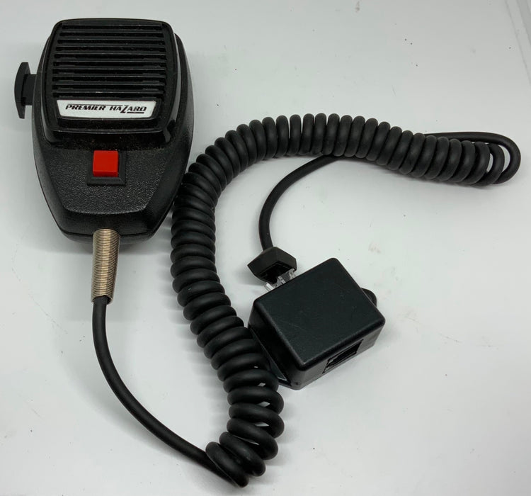 Used Premier Hazard PA Fist Mic For 7006 Siren And Horn Control Amp Type 3