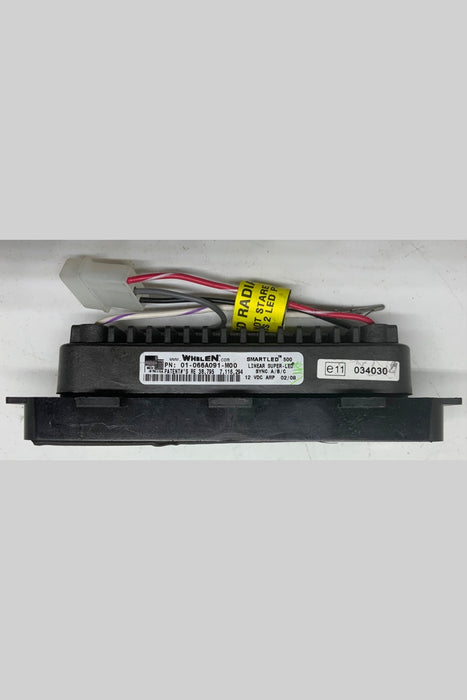 Whelen 500 Series Smart Led 500 Linear 6 Led Module With Scanlock Split AMBER/BLUE Used