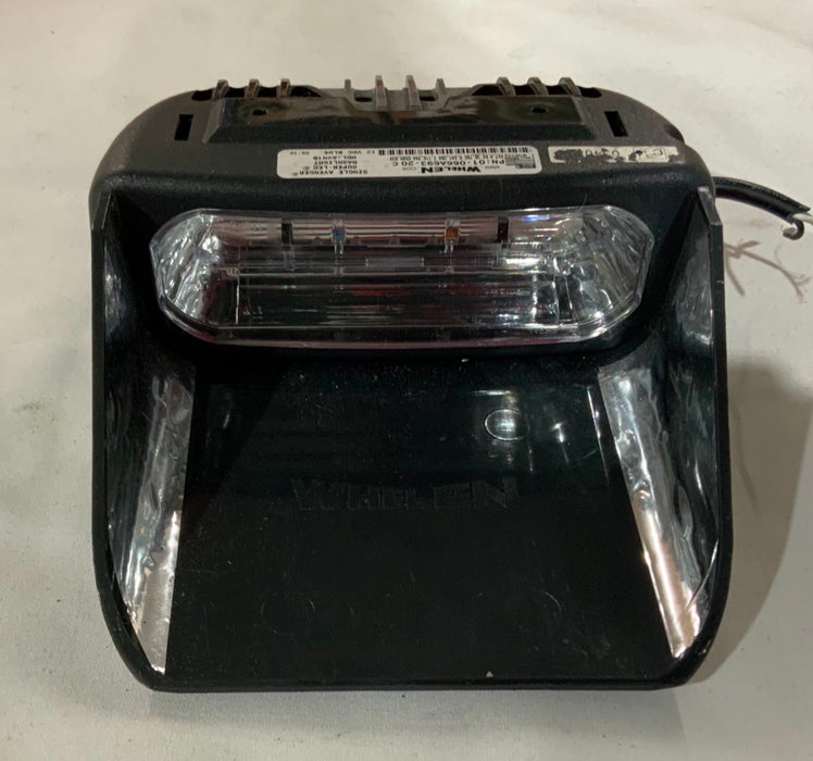 Used Woodway / Whelen Avenger LED Dash Light 12v Blue With Build In Flasher Type 02