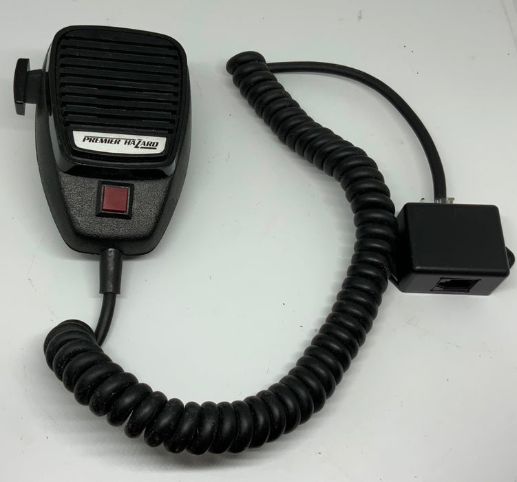 Used Premier Hazard PA Fist Mic For 7006 Siren And Horn Control Amp Type 2