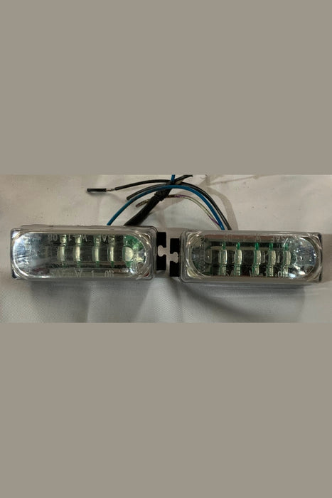 Whelen LINZ6 LED Lightheads set of 2 BLUE 12v Used
