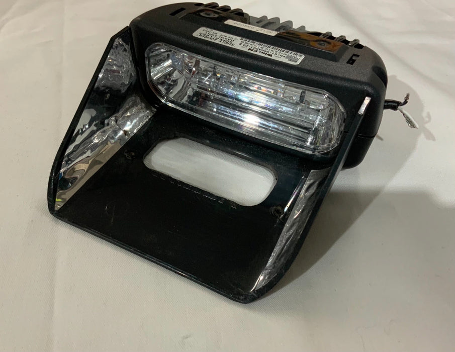 Used Woodway / Whelen Avenger LED Dash Light 12v Blue With Build In Flasher Type 03