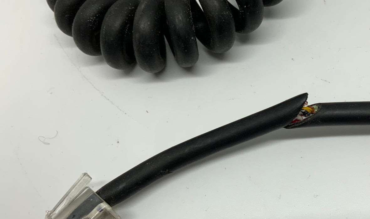 Used Premier Hazard PA Fist Mic For 7006 Siren And Horn Control Amp Type 4