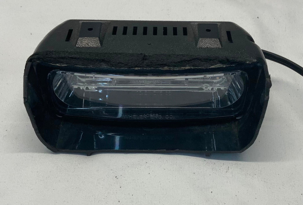Used Woodway / Whelen Talon LED Dash Light 12v Blue With Build In Flasher Type 04