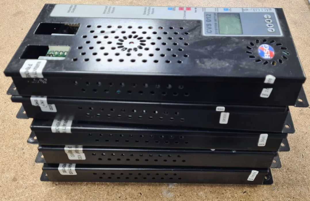 Job Lot 5 x Faulty RSG CVS012 Control Units They Power Up But With Faults