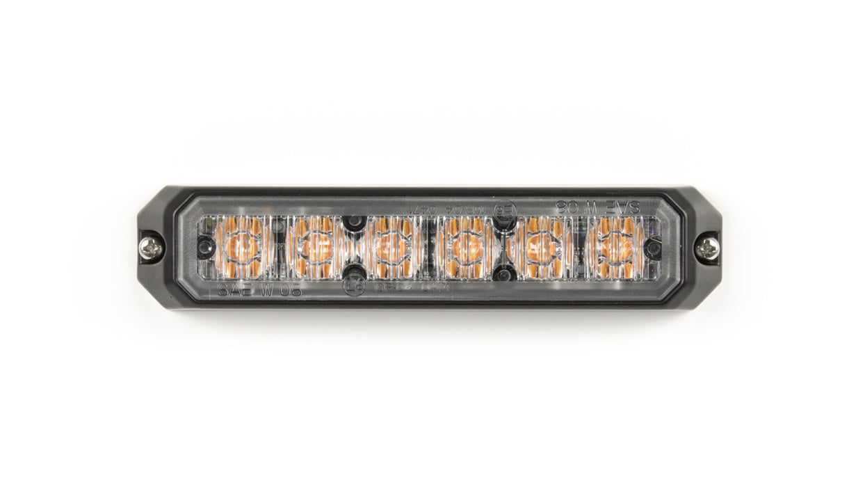 New Cell2 MS6 Amber Led Warning Light Surface Mount Class 2 Led 12/24v