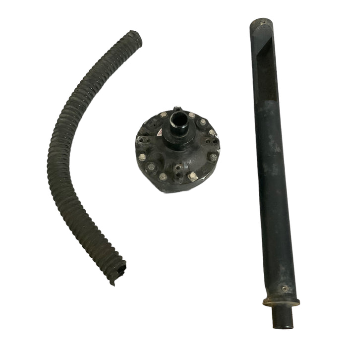 Used Whelen 100 Watt Siren Speaker With Pipe Tested & Working 12v