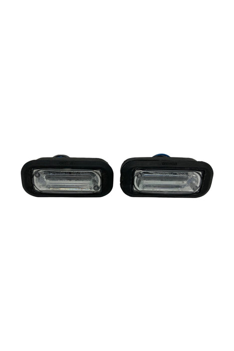 Used Set Of Whelen LINZ6 LED Lightheads Single Colour BLUE Rubber Grommet 12v