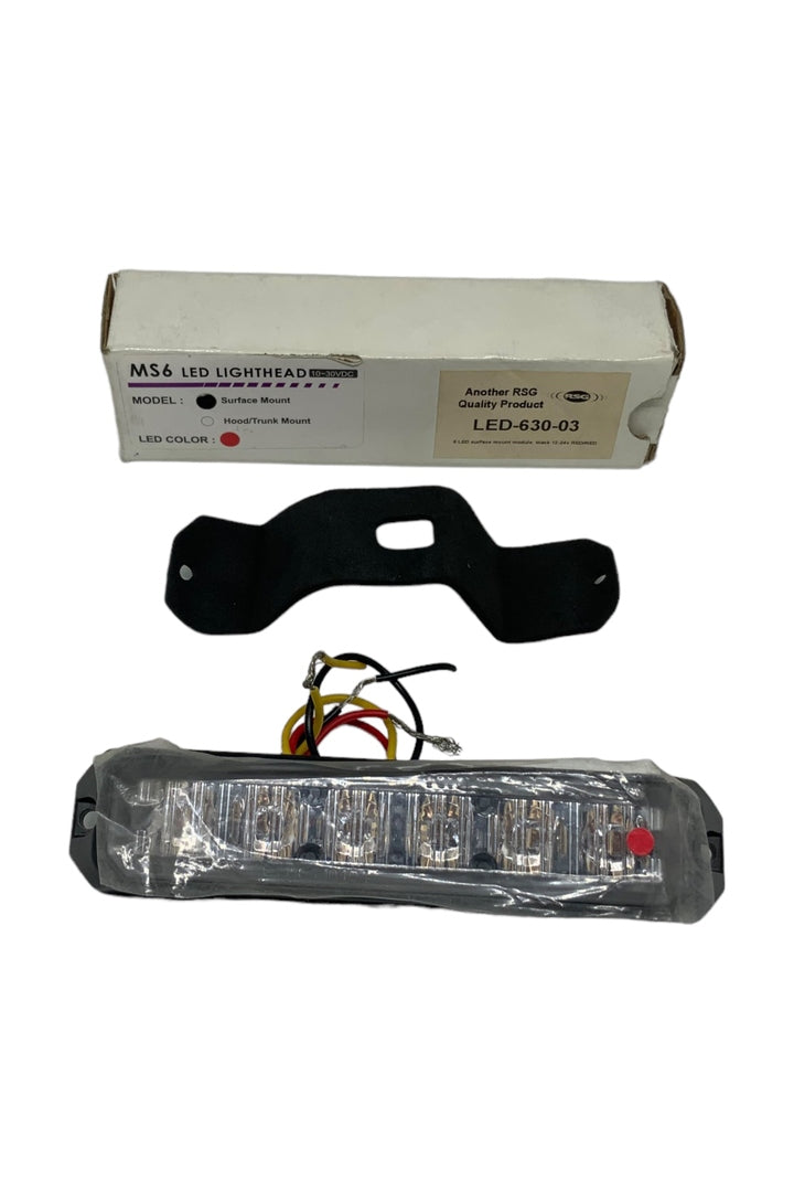 New RSG Mini Stealth MS6 LED Lighthead Colour RED 12/24v — SV Lights