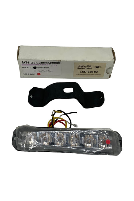 New RSG Mini Stealth MS6 LED Lighthead Colour RED 12/24v