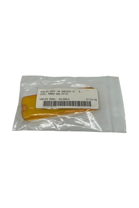 New Whelen 500 Series Amber Non Optic Lens 50LENSLA P/N 68-3963228-10