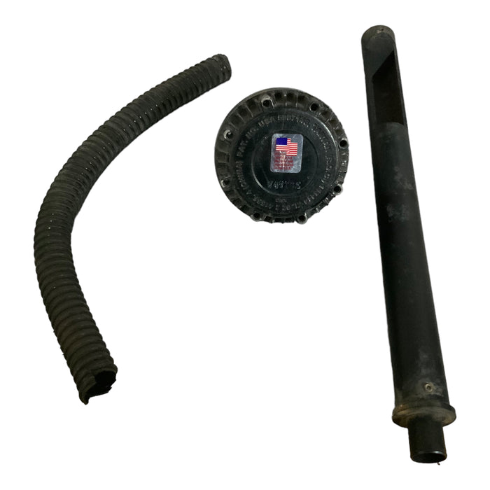 Used Whelen 100 Watt Siren Speaker With Pipe Tested & Working 12v